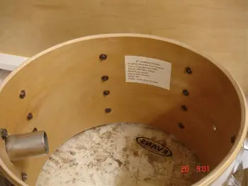 Custom drum labels