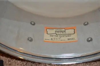 1960s Gretsch Round Badge Snare Drum