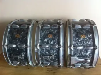 (3)Ludwig Pre serial number BDP Symphonic Snares AS IS