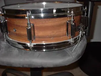 Rogers Koa kit with matching Powertone snare