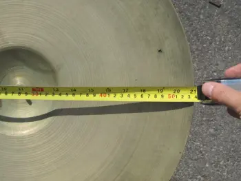 1950s Zildjian Value 21&quot; rivet