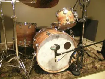 FS: Drum Workshop (DW) Exotic Olive Ash drum set - $2500