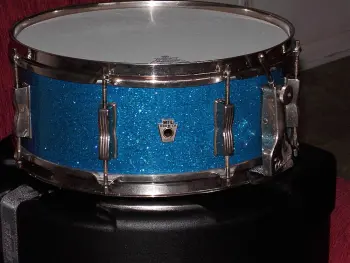 Wfl 1940's 5 1/2x14&quot; Buddy Rich Super Classic Blue Sparkle