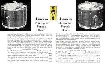 1920-30 12 X 17 Ludwig parade snare parts needed