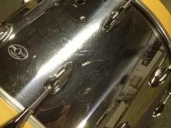 Slingerland 14x22 Chrome Bass Drum Needed