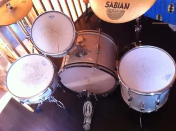 &quot;an old boy trying to reunite with his first drum kit from 1967&quot;