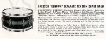 Gretsch Marked U.S. Military Snare