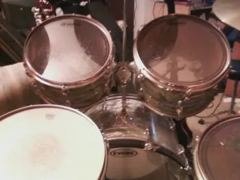 Position of Set-O-Matic Mount on Bass Drum