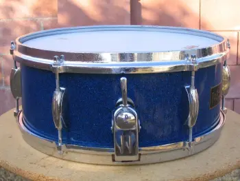 Early 70's Torodor 4 piece kit blue sparkle