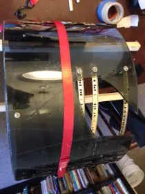 Crazy Smashed Fibes Bass Drum Project