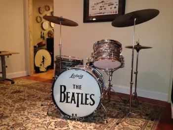1964 Ludwig Oyster Black Pear 22,13,16