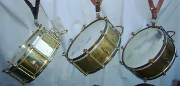 Antique Marching Snare Drums Early 1900's