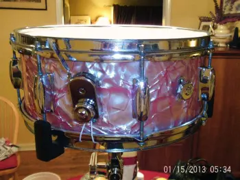 Pink diamond pearl snare ID