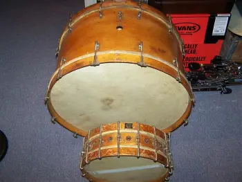 WWII Gretsch drums, first W&amp;A, Liberty drums