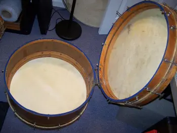 WWII Gretsch drums, first W&amp;A, Liberty drums