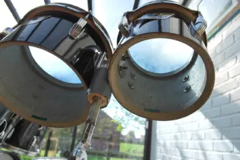 Concert toms with bearing edges on two sides?