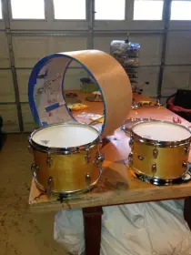 Slingerland Bass Drum Tom Mount question