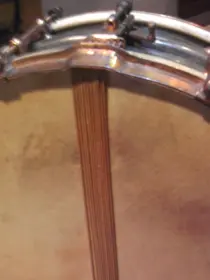 vintage ludwig black beaty delux snare