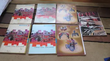 Lots of drum catalogs..