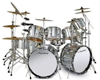 Nice Chrome Slingerlands