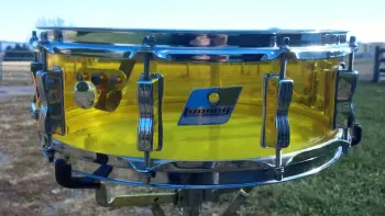 Cymbal and snare drum blow out!