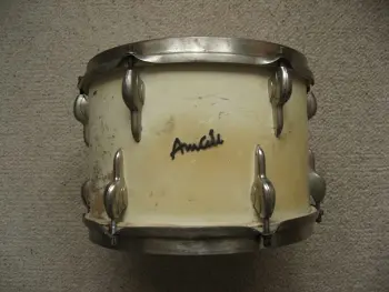 Old rack tom w/ calf heads - any ideas?