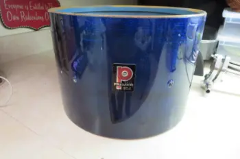 Slingerland SOM double tom mount...Premier Grey Shimmer 13&quot; SHELL..