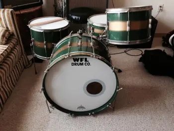 1957 WFL Club Date 22/13/15/Jazzfest Green/Gold Duco!