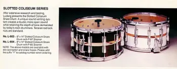 Ludwig Split Shell Snare?