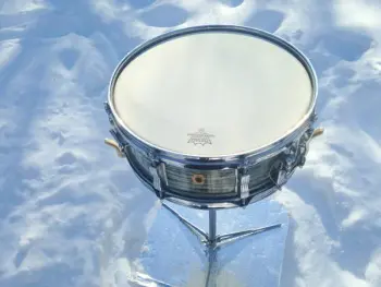 wow! 1962 Ludwig Pre-Serial keystone badge Blue Oyster Pearl Jazz Festival Snare Drum