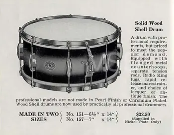 RK 14x7 solid maple snare getting mended.