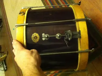 1960's slingerland (?modern solo?) project. First vintage project