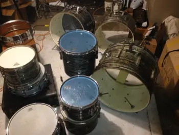 just a few vintage drums