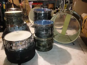 just a few vintage drums