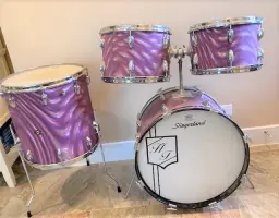 What Was The First Year For Slingerland Set-O-Matic Tom Holder?
