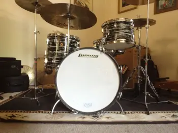 1969 Ludwig Downbeat... Oyster Black... value?