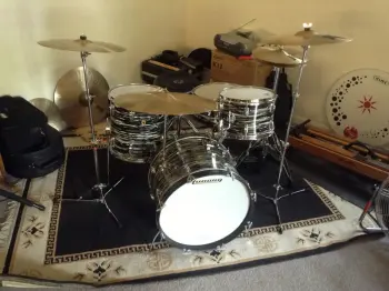 1969 Ludwig Downbeat... Oyster Black... value?