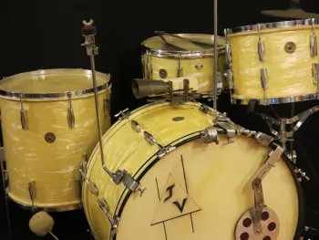 Gretsch 1947 Broadkaster - 24, 13, 16, + Snare ::: Time Capsule!