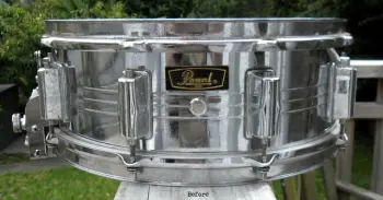 Pearl Jupiter snare clean-up