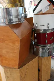 Alex Acuna At Vintage Drum Bug Studios!