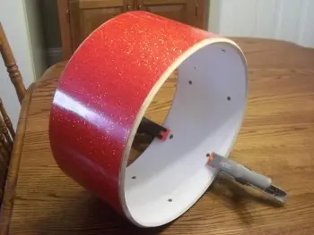 1980s Ludwig Cut-Down Snare Drum