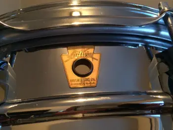 Pre Serial Ludwig COB supraphonic snare Drum