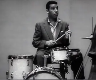 Buddy Rich 1940s kit question