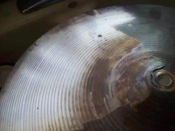 MIJ Pearl cymbals from the 80s
