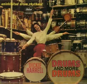 Record Covers with (vintage) Drums on!