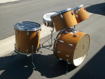 Vintage 60's Natural Maple 5 Piece Slingerland Kit