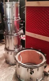 Vintage 5 Piece Chrome Kit