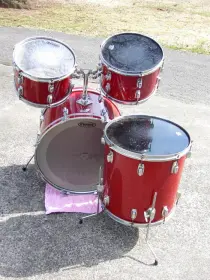LUDWIG ROCKERS II 4 PIECE KIT 1980's
