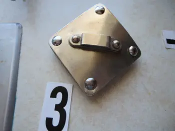 Nickel and chrome tom Diamond plates....