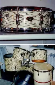 Slingerland White Tiger Pearl Question